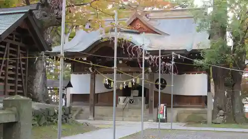 川中島古戦場八幡社の本殿