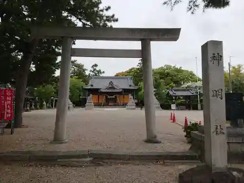 神明社（駒場神明社）の鳥居