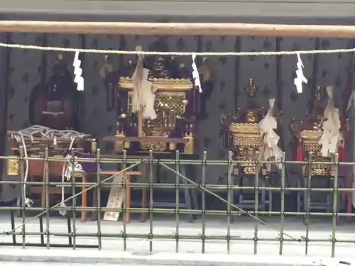 胡録神社のお祭り