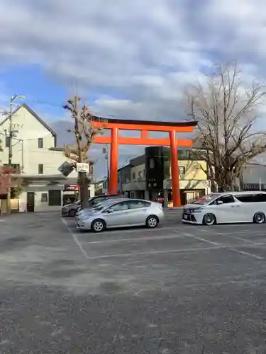 津島神社の鳥居