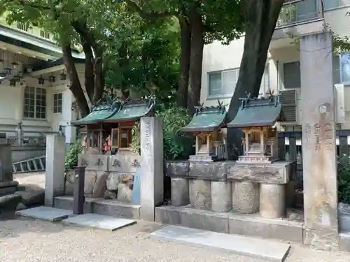 難波八阪神社の末社・摂社