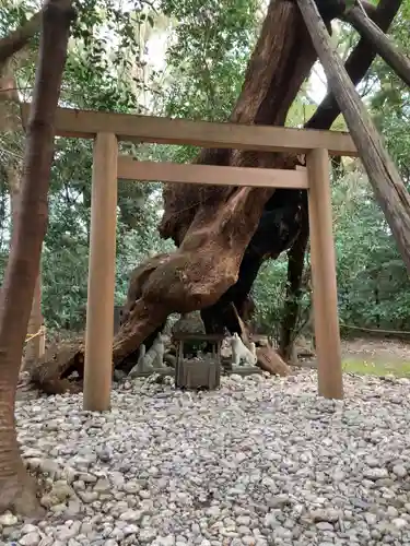 月夜見宮（豊受大神宮別宮）の鳥居