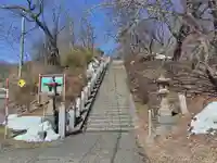 新得神社の景色