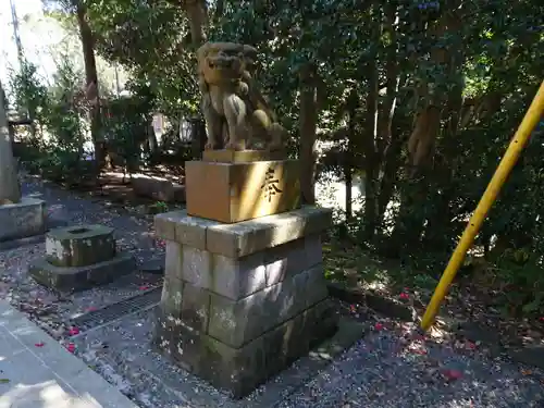 姉埼神社の狛犬