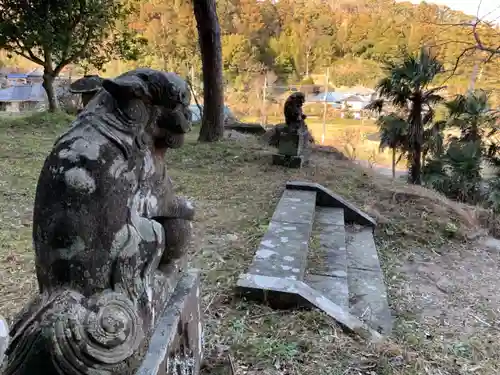 日吉神社の狛犬