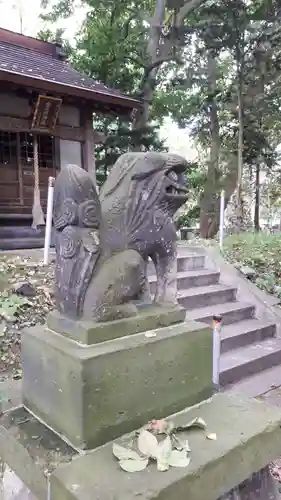 永山神社の狛犬