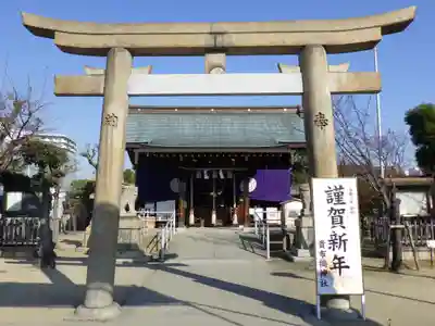 貴布禰神社の鳥居