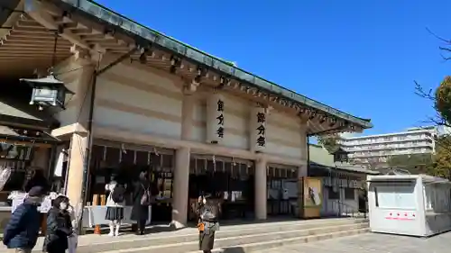 難波大社　生國魂神社の本殿・本堂