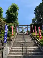 中野沼袋氷川神社の鳥居