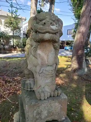 柳田神社の狛犬