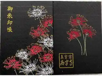 横浜　西方寺　彼岸花御朱印(通常サイズ)