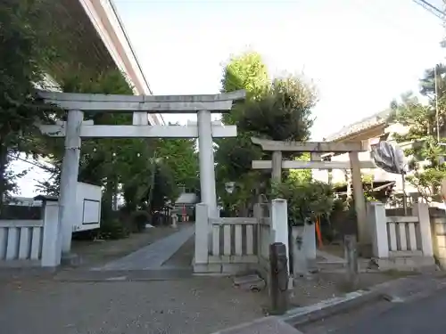 小谷野神社の鳥居