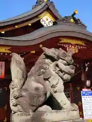 諏訪神社の狛犬