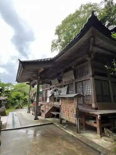 木幡山隠津島神社(二本松市)の本殿・本堂