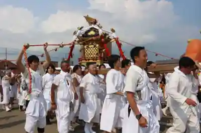 釧路一之宮 厳島神社のお祭り