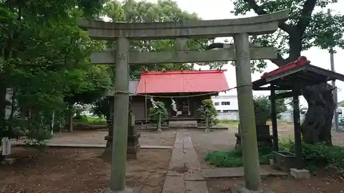 大熊杉山神社の鳥居