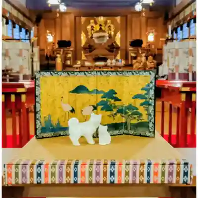 彌彦神社　(伊夜日子神社)の像