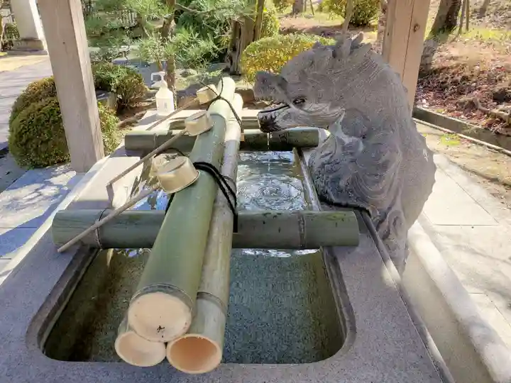 轉法輪寺の手水舎