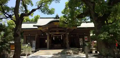 高津宮の本殿・本堂