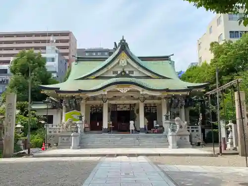 難波八阪神社の本殿