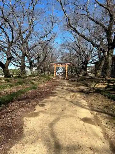 東蕗田天満社の景色