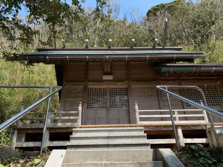 諏訪神社の本殿・本堂