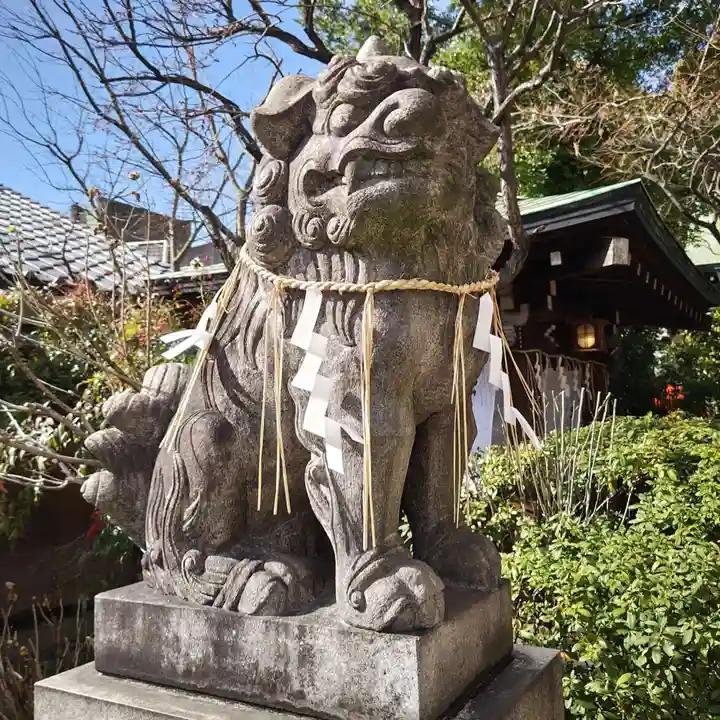 堀越神社の狛犬