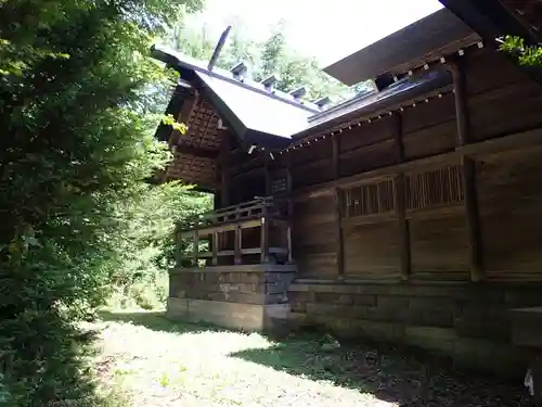 相馬妙見宮　大上川神社の本殿