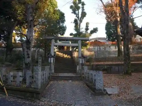 西向天神社の鳥居