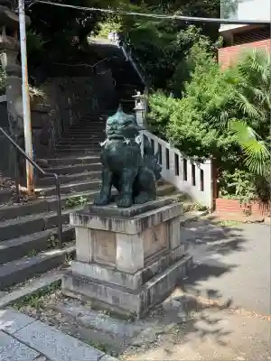 愛宕神社の狛犬