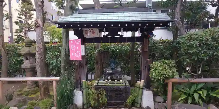 高木神社の手水舎