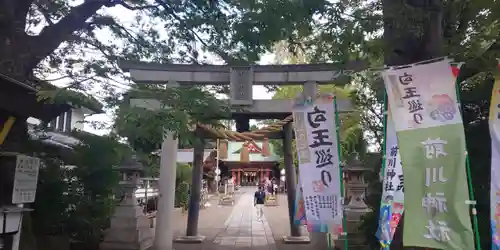 前川神社の鳥居