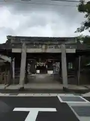 阿羅波比神社の鳥居