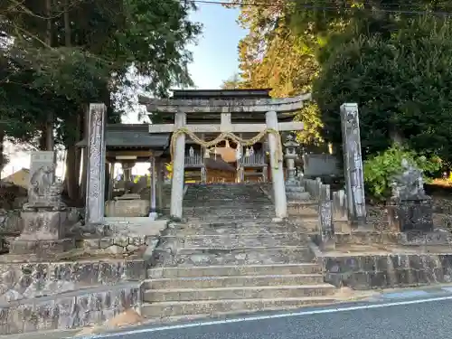 吉川八幡宮の鳥居