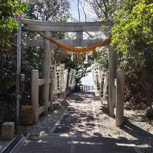 羽豆神社の鳥居