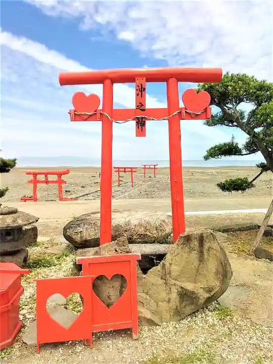 大魚神社の鳥居