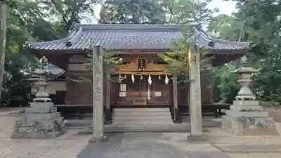 久保神社の本殿・本堂