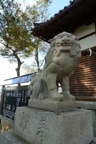 玉田神社の狛犬