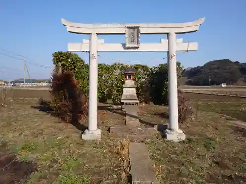 稲荷神社の鳥居