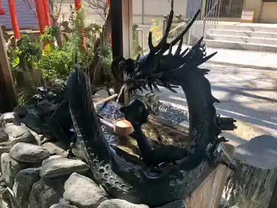  六本木天祖神社の手水舎