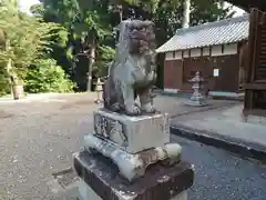 七所神社（百々七所神社）の狛犬