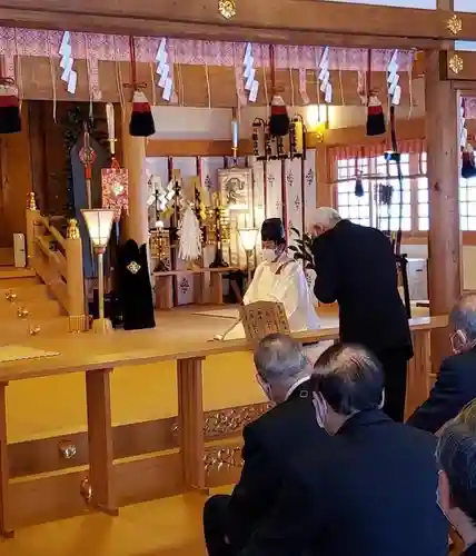 新琴似神社の本殿・本堂