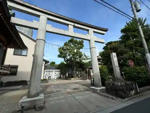 高木神社の鳥居