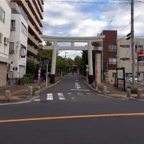 葛飾八幡宮の鳥居