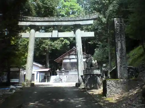 伊太祁曽神社の鳥居