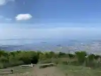 宮道天神社 奥之院の景色