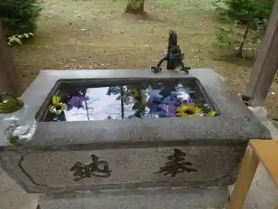 芽室神社の手水舎
