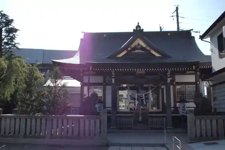 今泉八坂神社の本殿・本堂