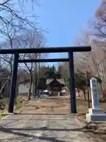 張碓稲荷神社の鳥居