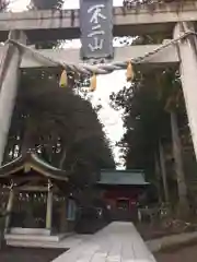 富士山東口本宮 冨士浅間神社の鳥居